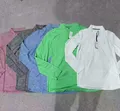 Men's long sleeve quarter-zip cycling jersey, main product photo