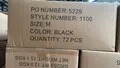 Bulk packed cartons of wholesale men's basic t-shirts, stocklot shipment