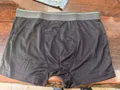 Men's black boxer briefs wholesale bulk stocklot front view