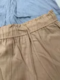 Women's Linen Rayon Shorts Wholesale Stocklot – Fabric Detail