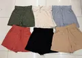 Women's Linen Rayon Shorts Wholesale Stocklot – Front View